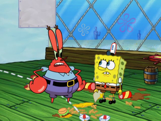 Image Mr Krabs Get Mad At Spongebobpng The Parody Wiki Fandom Powered By Wikia 