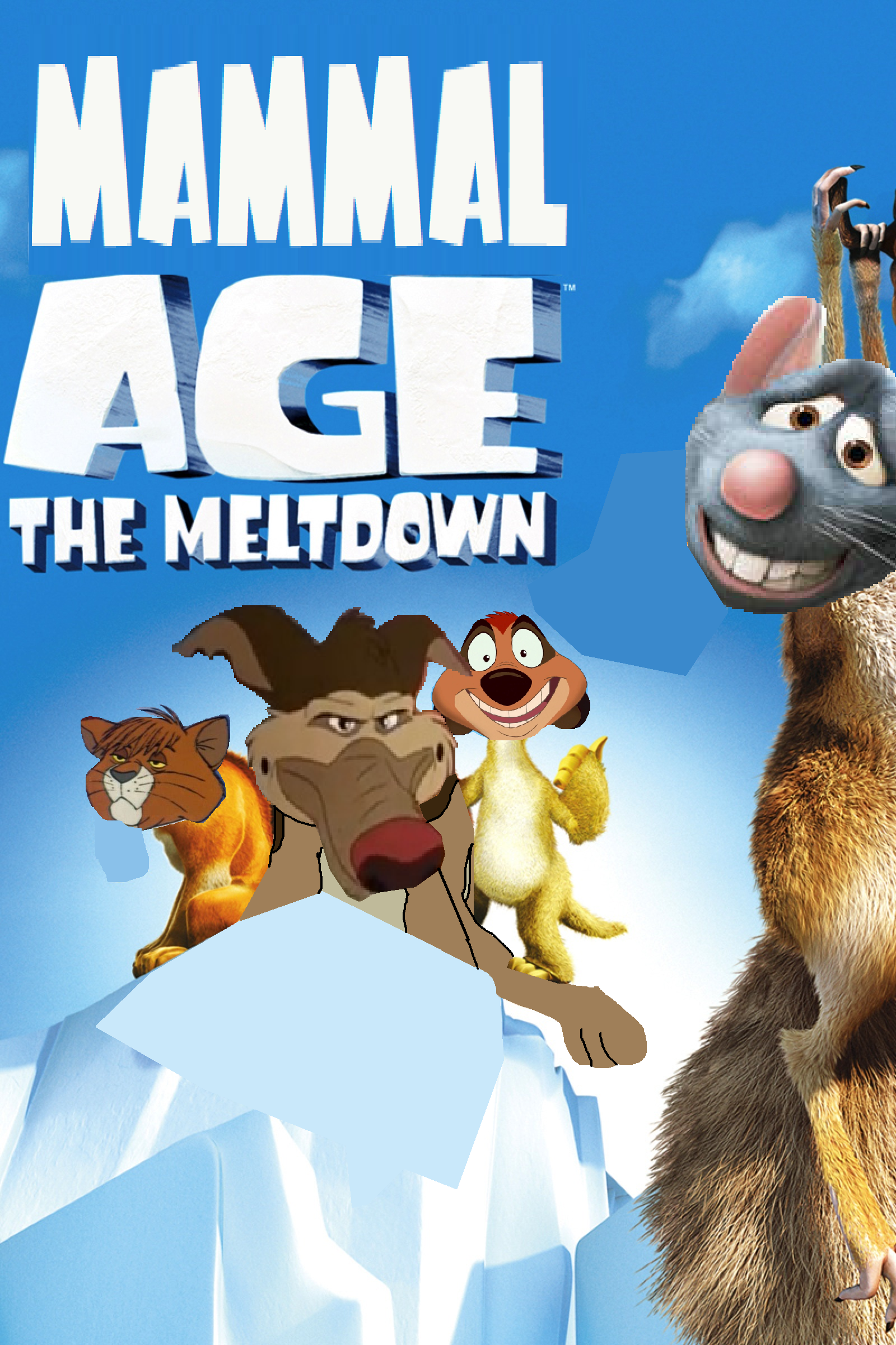 ice age meltdown weasel or meerkat