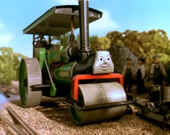 thomas the tank engine steam roller