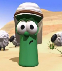 Junior Asparagus in VeggieTales