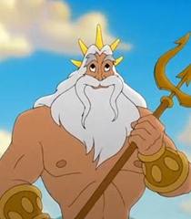 King Triton in The Little Mermaid 2 Return to the Sea