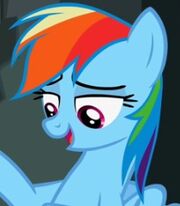 Rainbow Dash in My Little Pony- Friendship is Magic