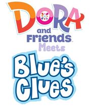 Dora & Friends Meet Blue's Clues logo