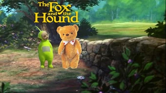 fox and the hound teddy