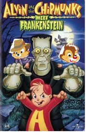 Alvin and his sons meet frankenstein vhs cover