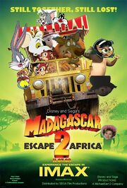 Madagascar Escape 2 Africa (Disney and Sega Animal Style) Poster