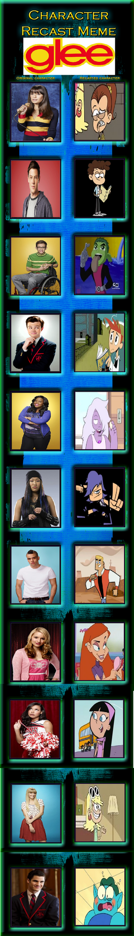Multiverse Glee Recast Meme