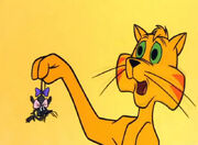 Jaune-Tom with Mouse