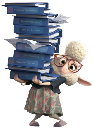 Bellwether zootopia