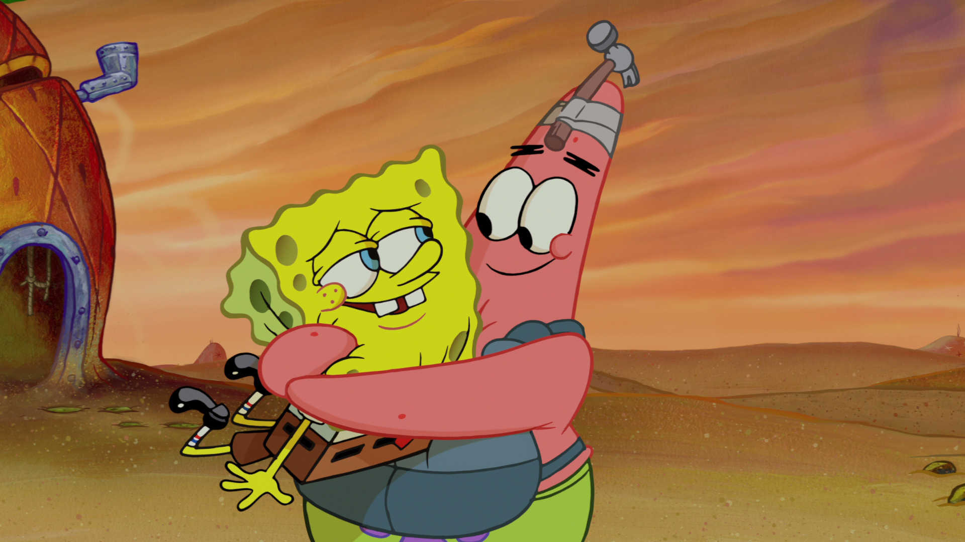 Image Patrick Hugs Spongebob The Parody Wiki Fandom Powered