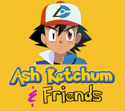 Ash Ketchum & Friends logo