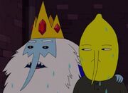 Lemongrab and Ice King