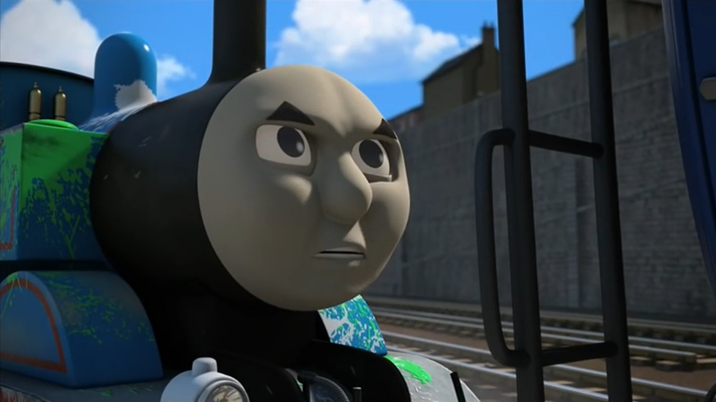 Thomas And Friends Cgi Faces Angry