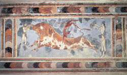Kalopian bull fresco
