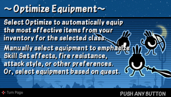 Optimize equips