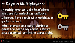 Keys in multiplayer