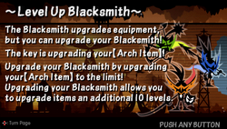 Level up blacksmith