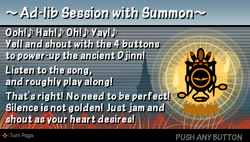 Ad-lib session with summon