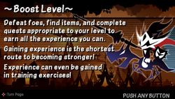 Boost level