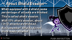 About shield evasion