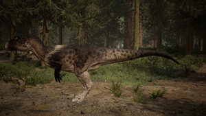 path of titans allosaurus