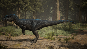 path of titans allosaurus