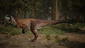 allosaurus blue