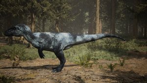 path of titans allosaurus