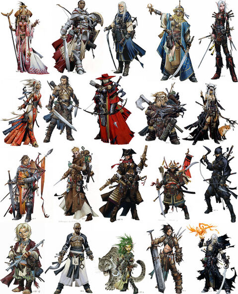 Pathfinder iconics classes