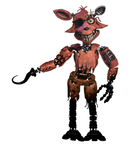 Image - Withered Foxy.png | Five Nights at Freddy's Wikia | FANDOM ...