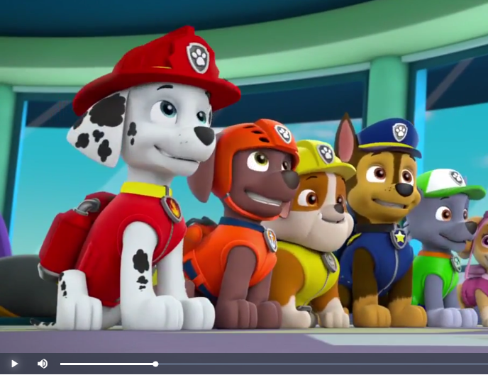 rubble and rocky paw patrol