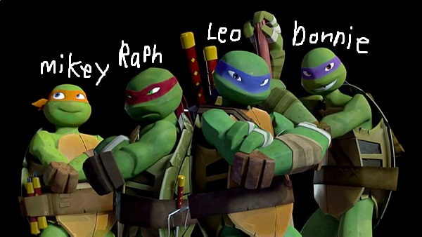 pups meet the tmnt