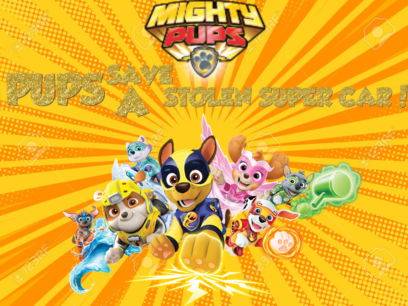 mighty pups super pups