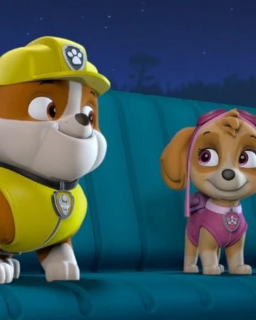 skye and rubble paw patrol