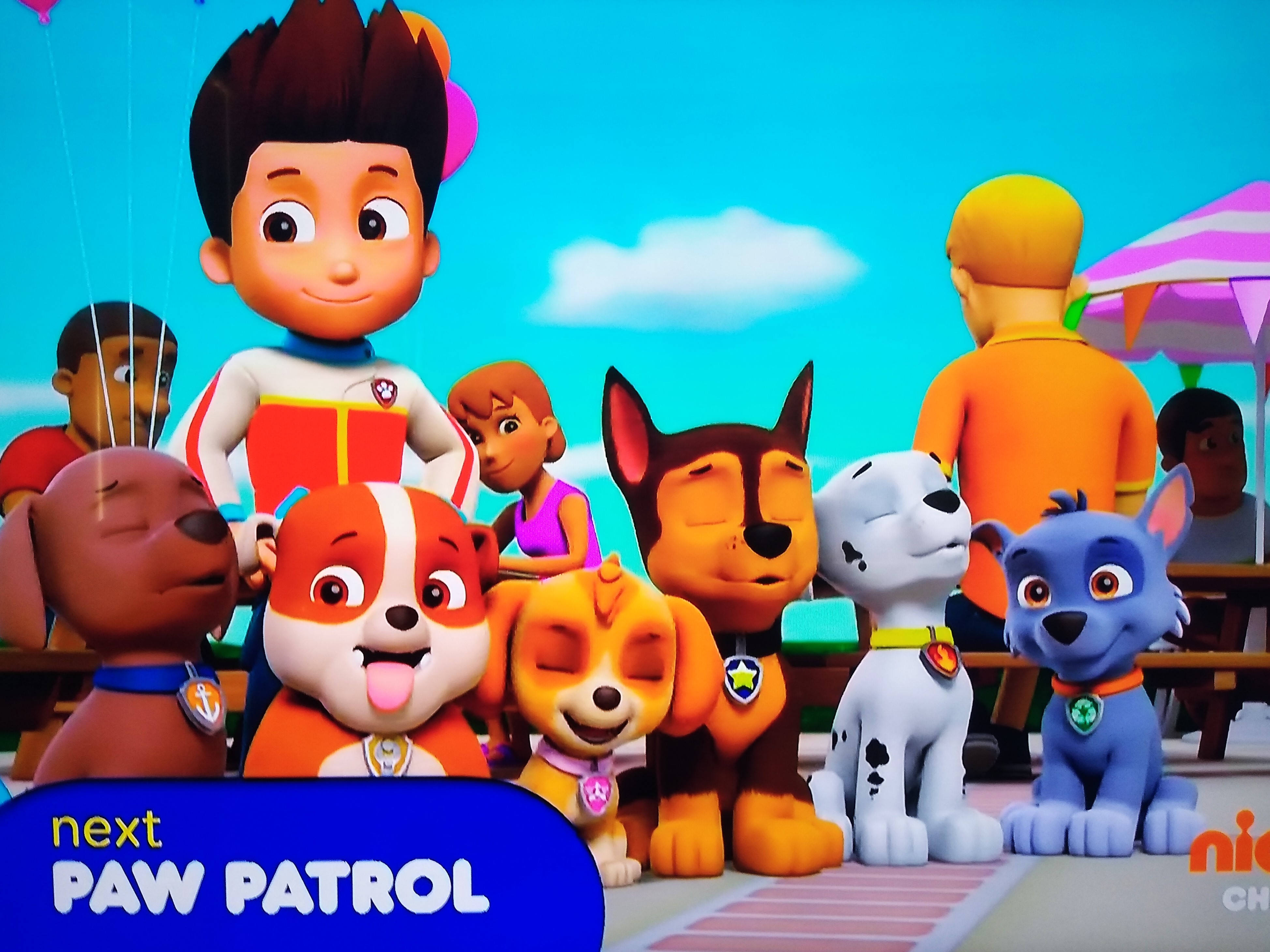 rubble and rocky paw patrol