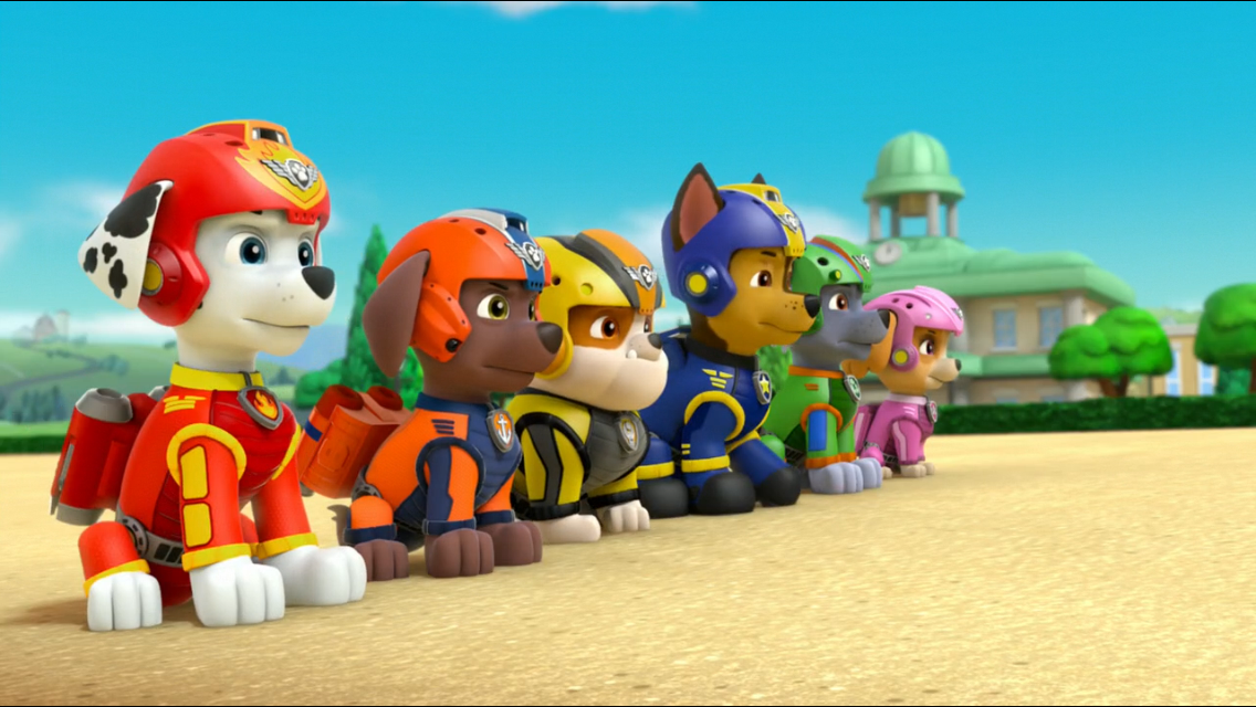 Image PAW Patrol Air Pups Marshall Rubble Chase Rocky Zuma Skye 2.png PAW Patrol Wiki