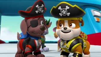 paw patrol pirate boat