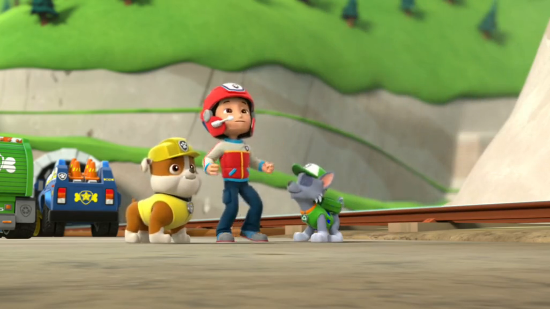 kiddieland paw patrol ride on train