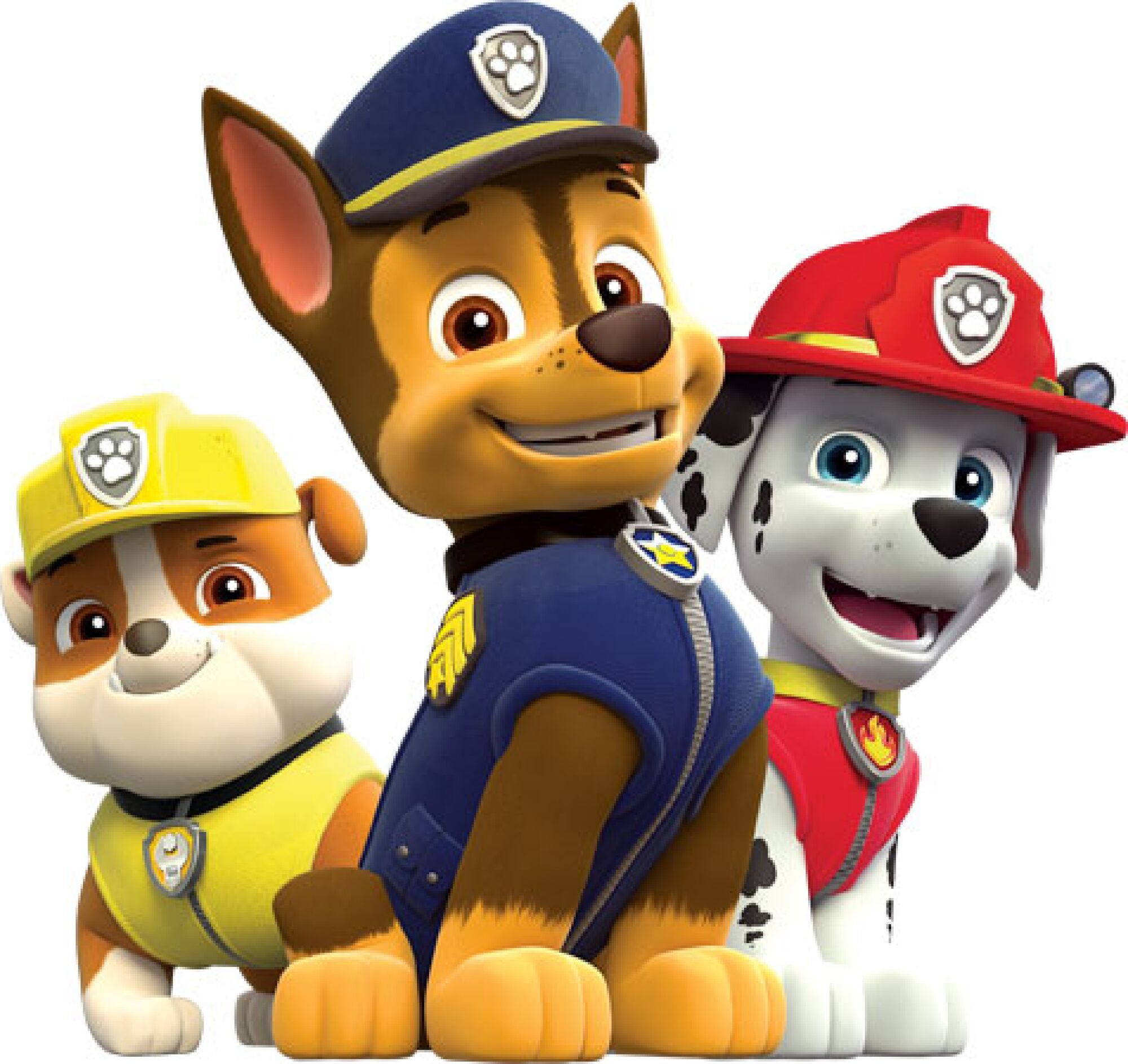 paw patrol chase and marshall track