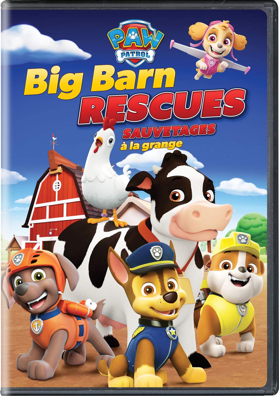 paw patrol barn rescue