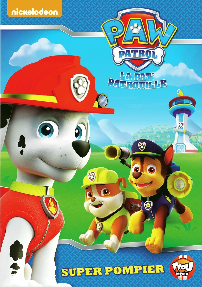 Image - PAW Patrol La Pat' Patrouille Super pompier DVD.jpg | PAW ...