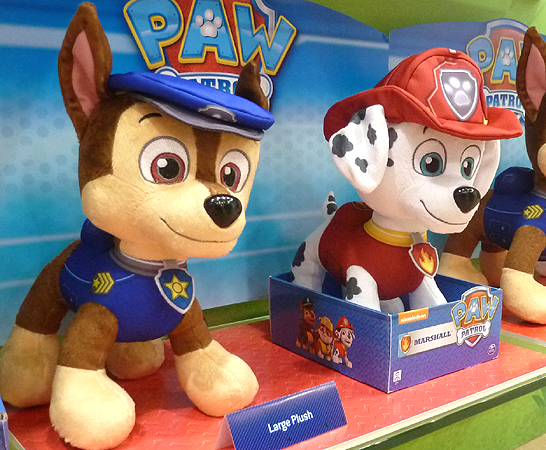 paw patrol chase and marshall track