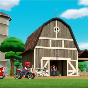 paw patrol barn