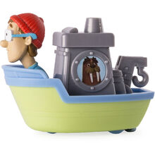 captain turbot boat toy
