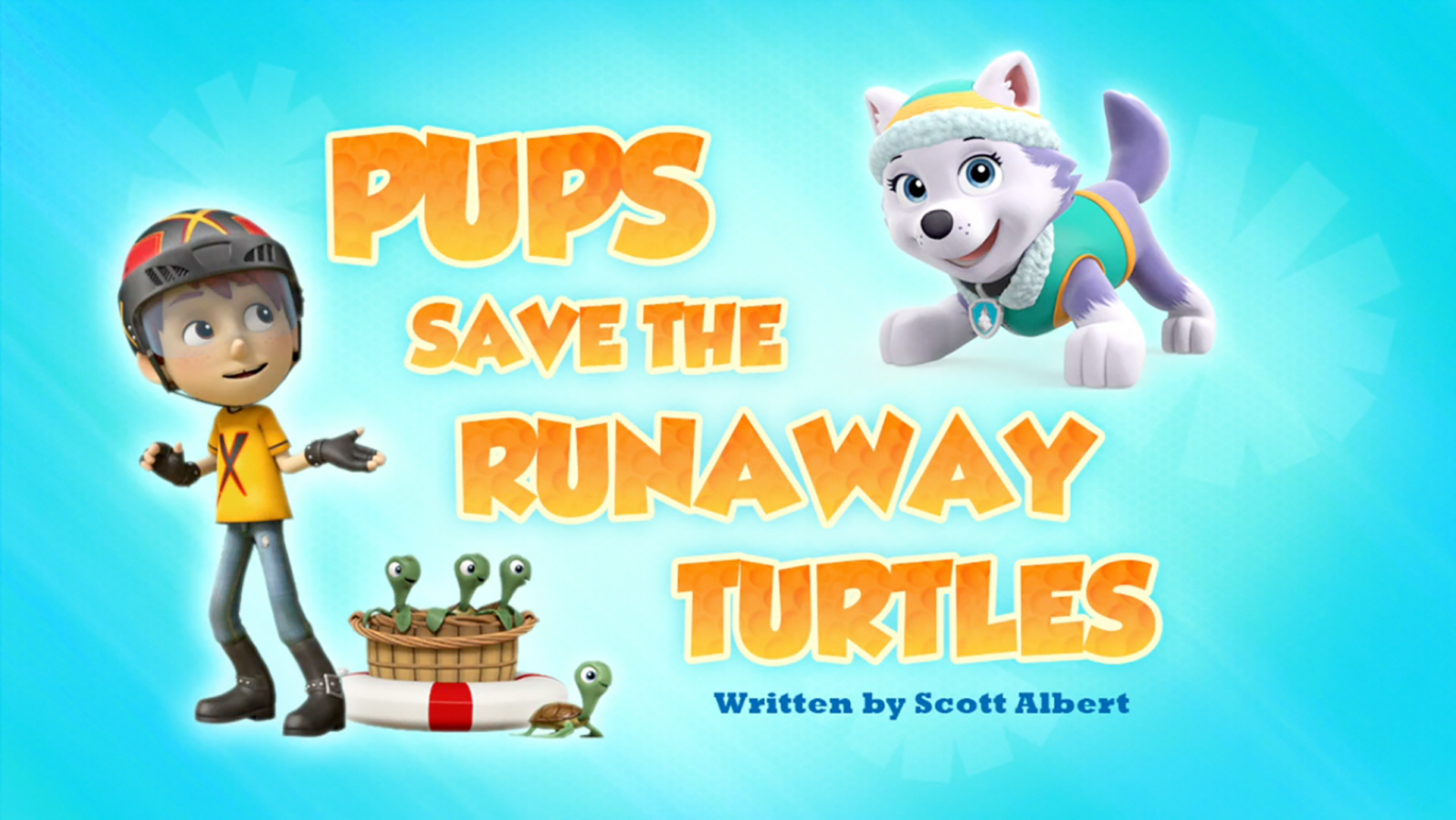 Pups Save The Runaway Turtles Paw Patrol Wiki Fandom Powered By Wikia