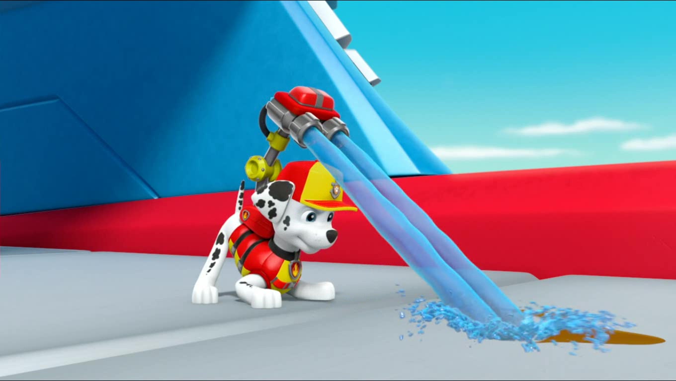 Marshall Gallery Sea Patrol Pups Save Their Pirated Sea Patroller Paw Patrol Wiki Fandom