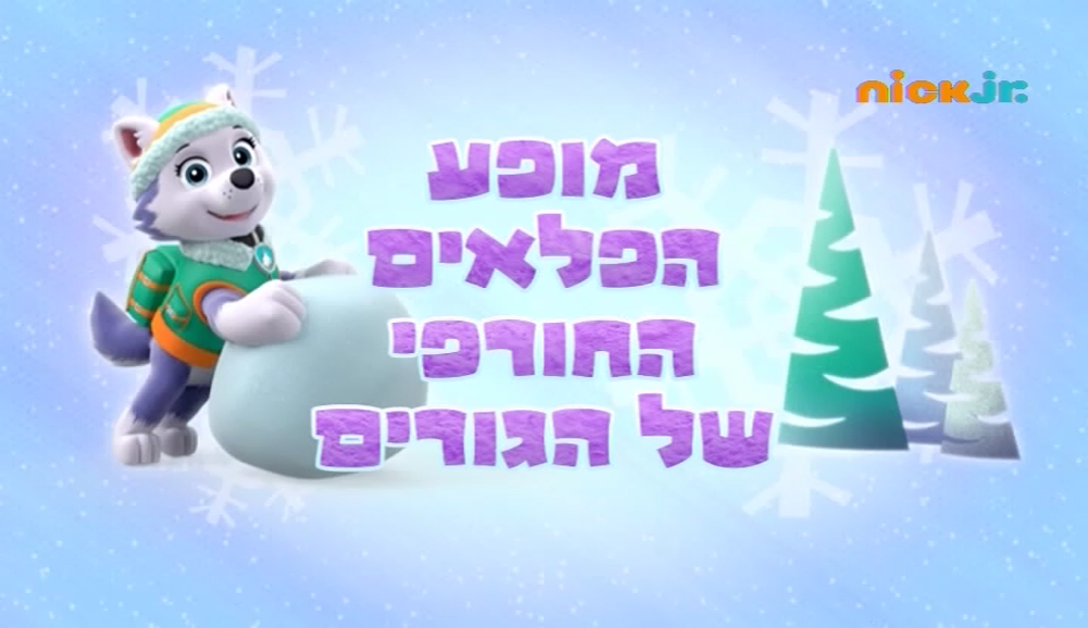 The Pups Winter Wonder Show Paw Patrol Wiki Fandom