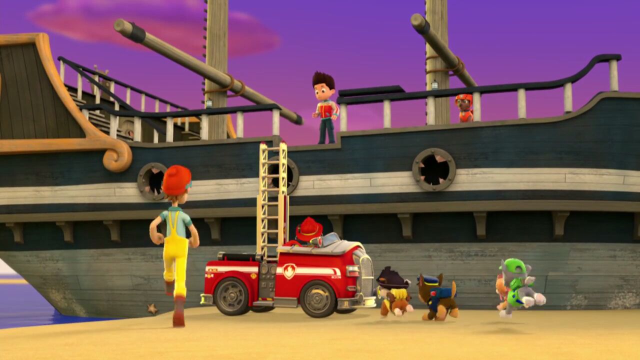paw patrol pirate treasure