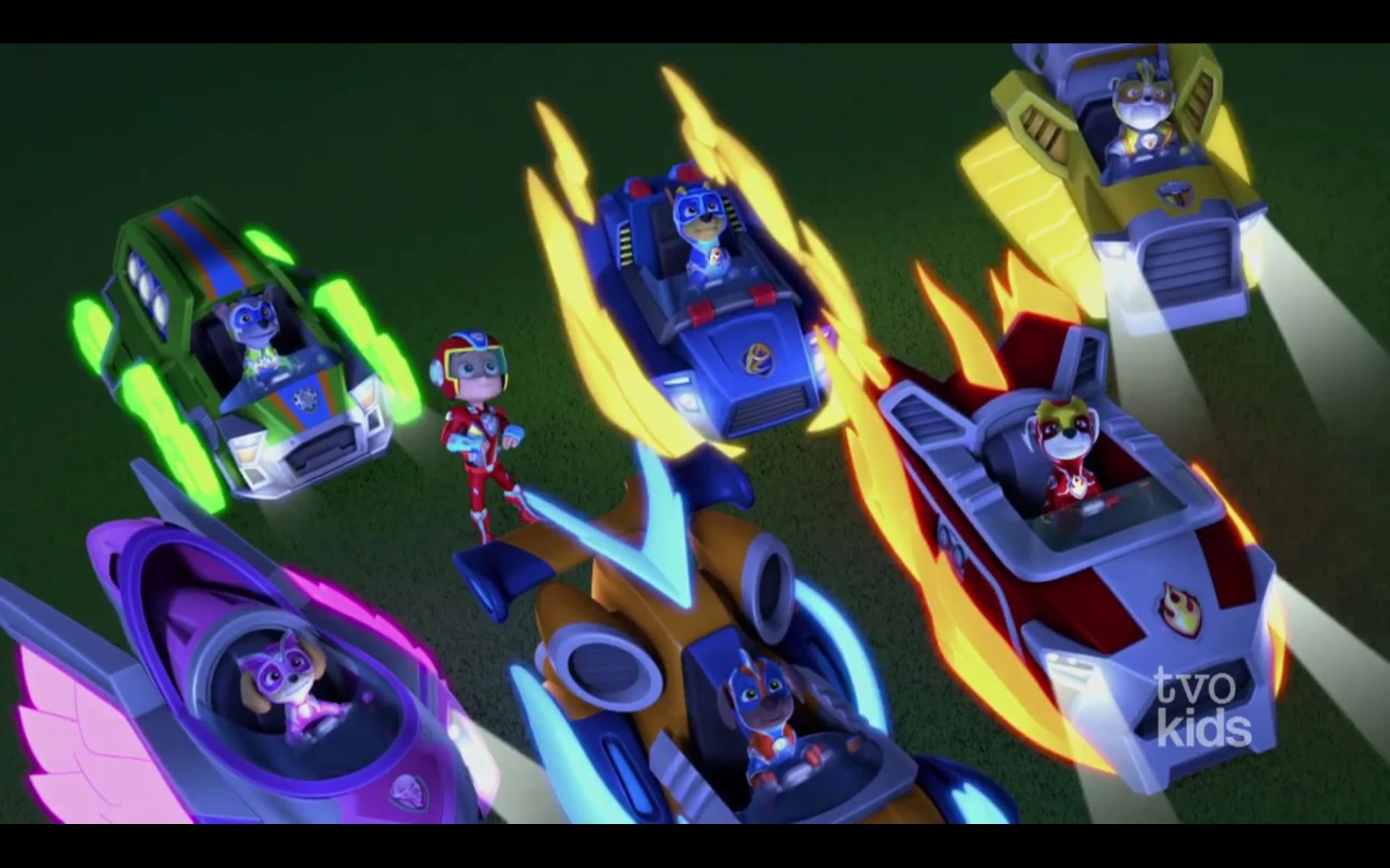 Mighty Pups, Charged Up: Pups vs. the Copycat/Trivia | PAW Patrol Wiki