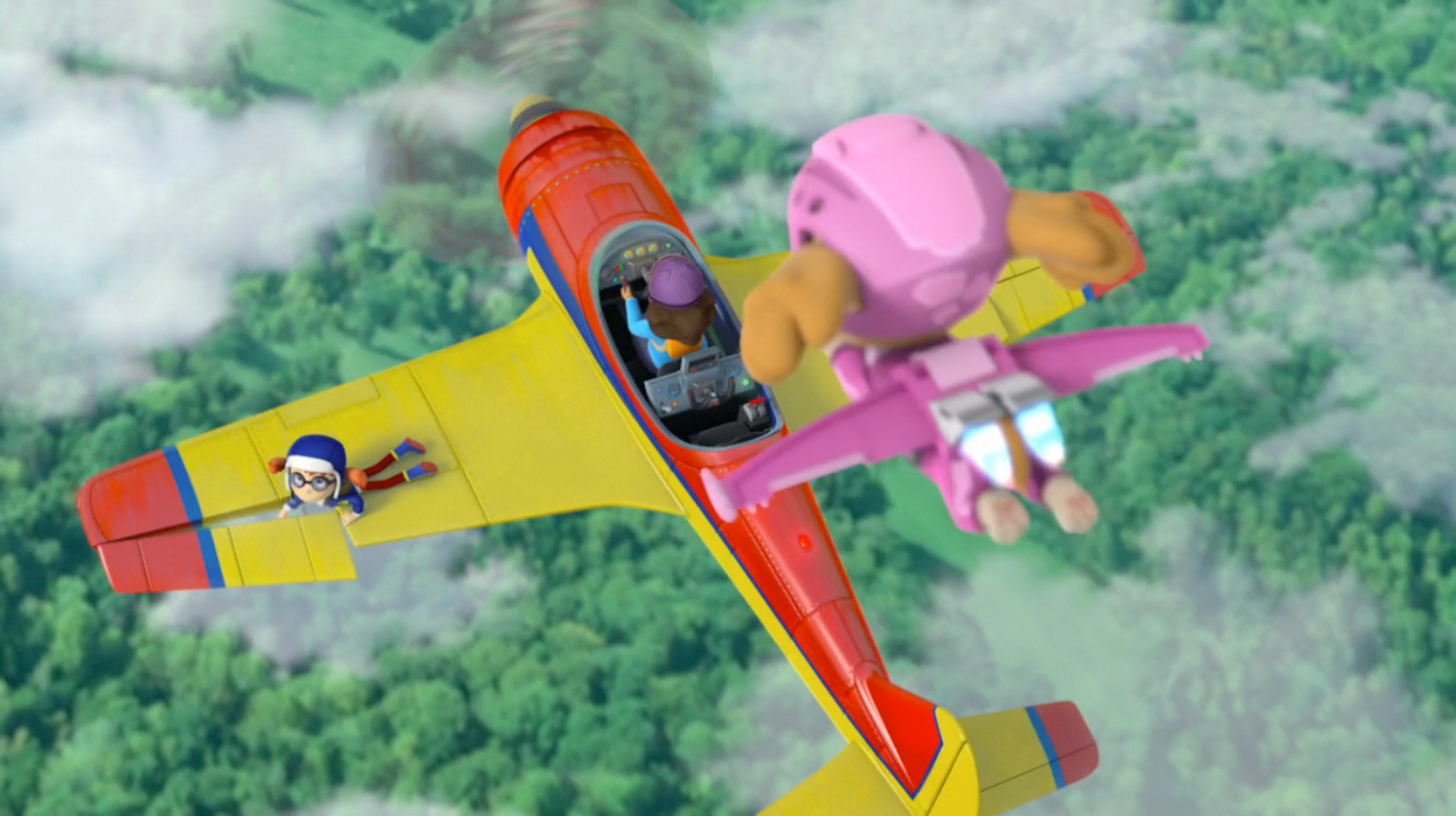 paw patrol aeroplane